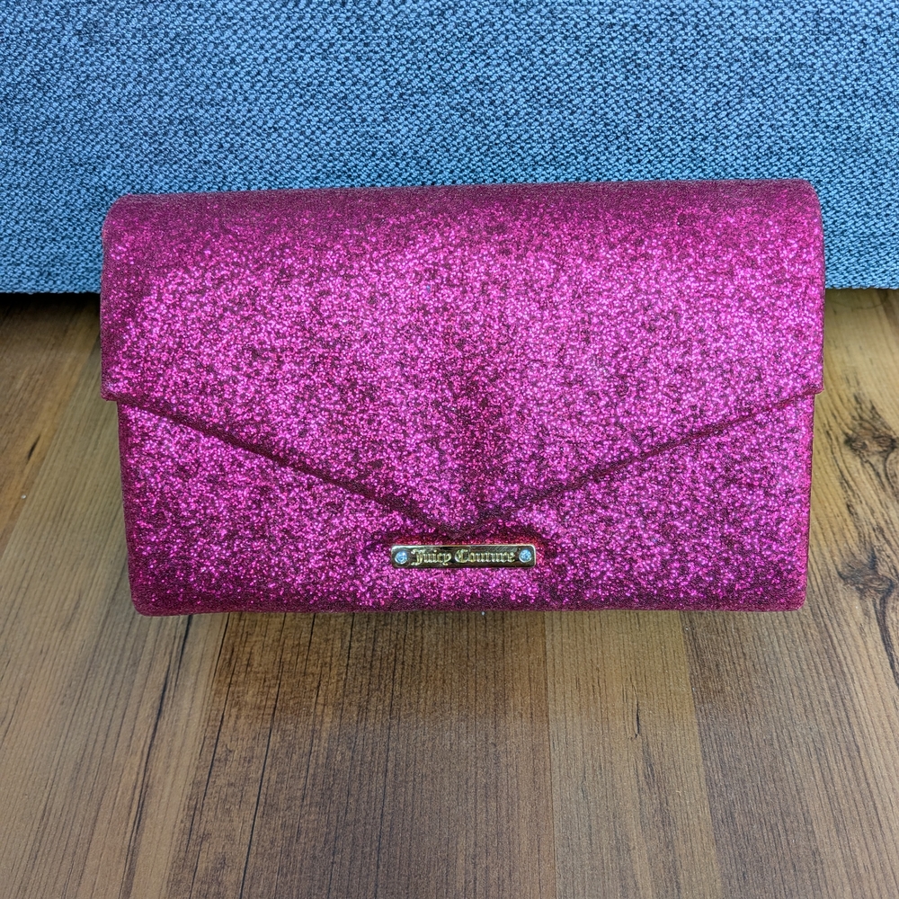 Juicy Couture Sparkling Pink Clutch